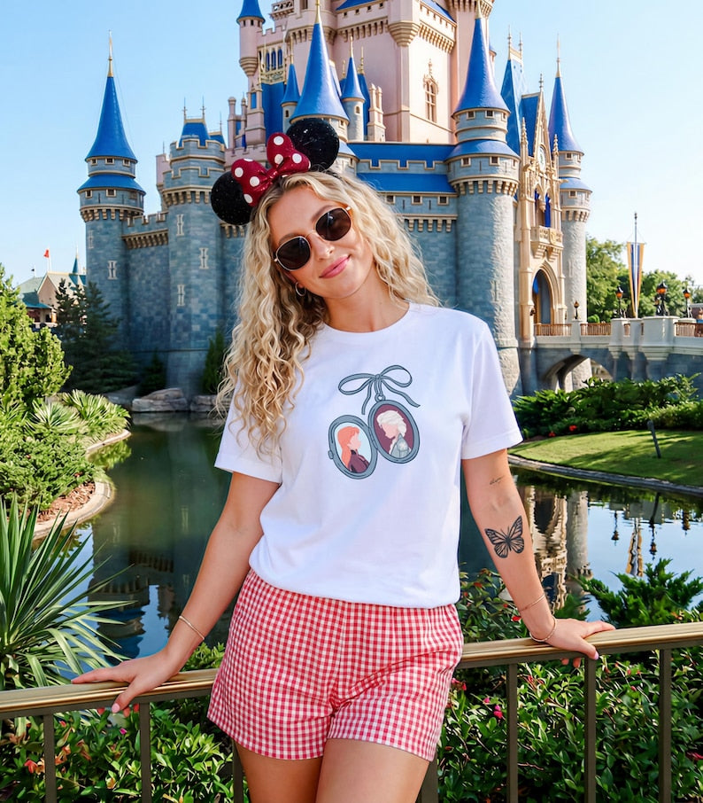 Anna and Elsa Frozen Locket Sweatshirt | Disney Princess Sisters