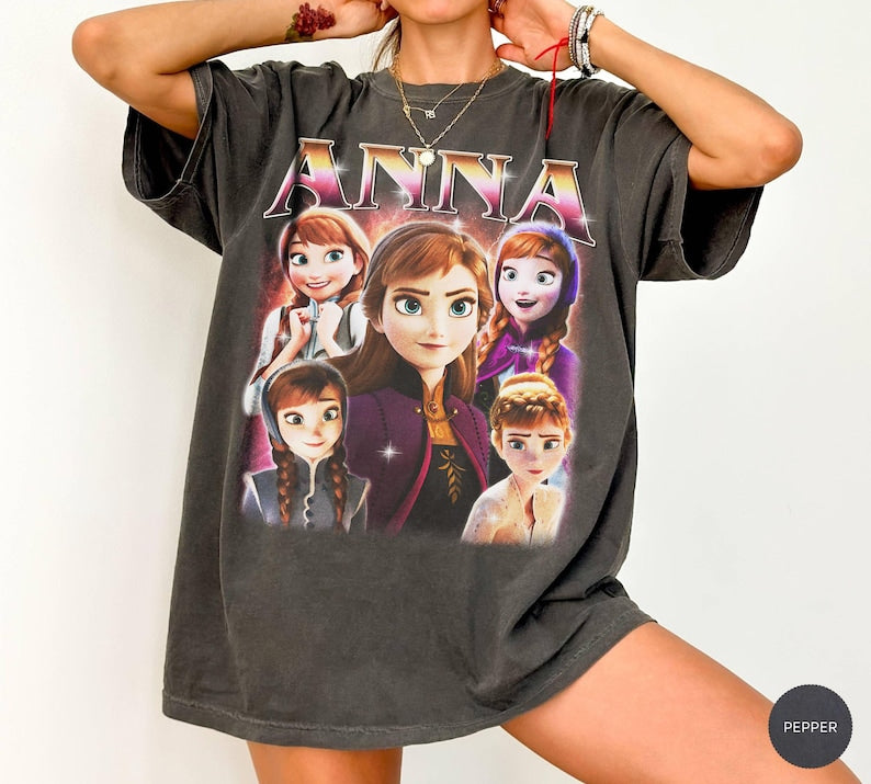 Vintage Fairytale Princess Shirt, Retro Animated Movie Ice product image 2