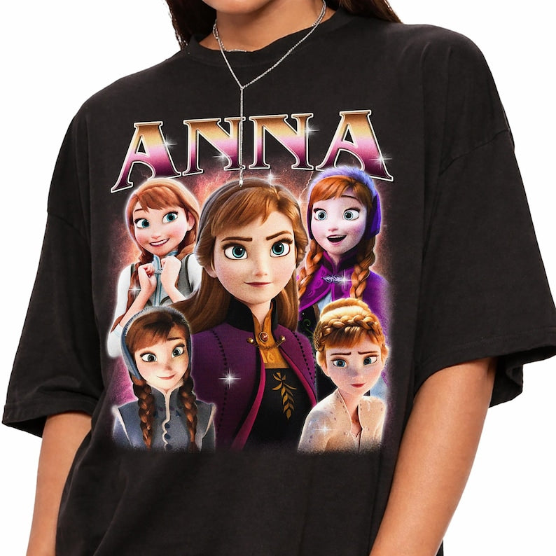 Vintage Fairytale Princess Shirt, Retro Animated Movie Ice product image 3