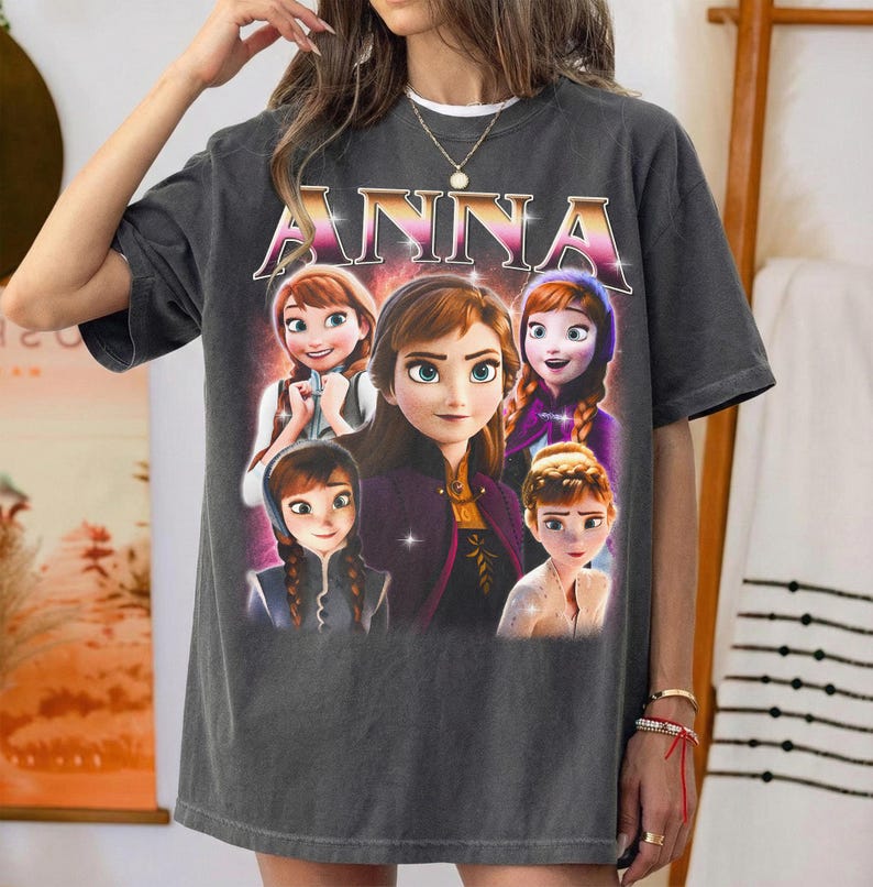 Vintage Fairytale Princess Shirt, Retro Animated Movie Ice product image 1