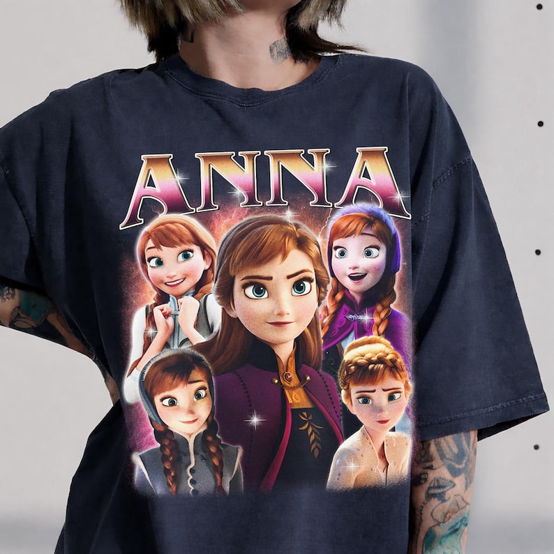 Vintage Fairytale Princess Shirt, Retro Animated Movie Ice product image 4