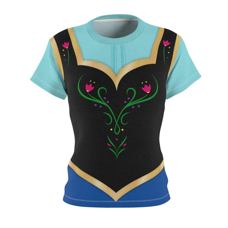 Classic Anna T-Shirt | Frozen Inspired Lightweight Costume T-Shirt For Women, Unisex S-XXXL