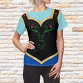 Classic Anna T-Shirt | Frozen Inspired Lightweight Costume T-Shirt For Women, Unisex S-XXXL