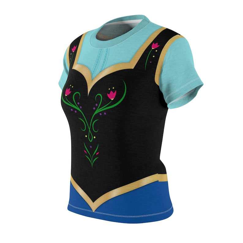 Classic Anna T-Shirt | Frozen Inspired Lightweight Costume T-Shirt For Women, Unisex S-XXXL