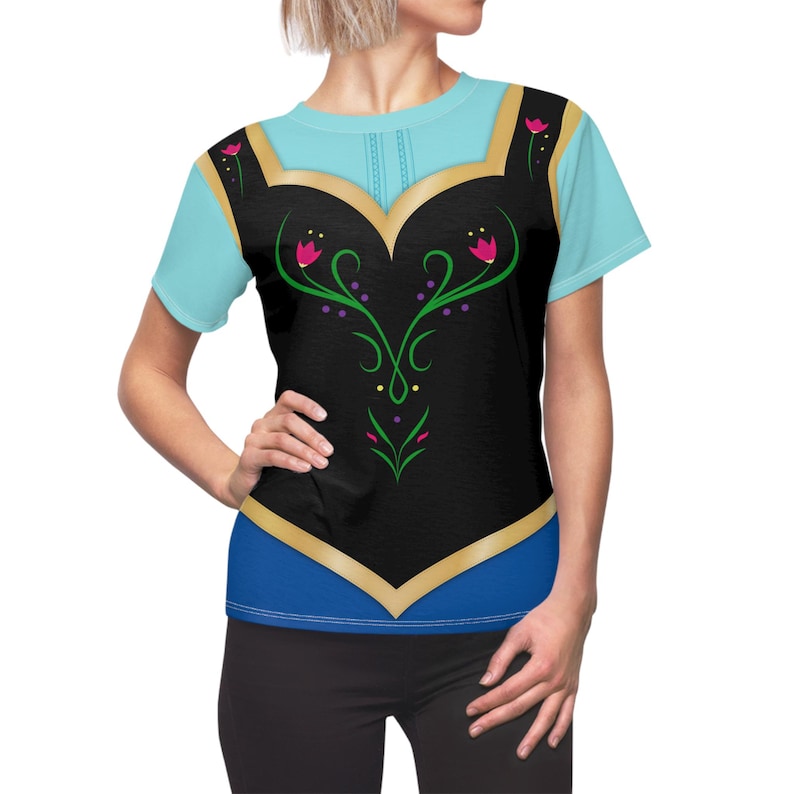 Classic Anna T-Shirt | Frozen Inspired Lightweight Costume T-Shirt For Women, Unisex S-XXXL