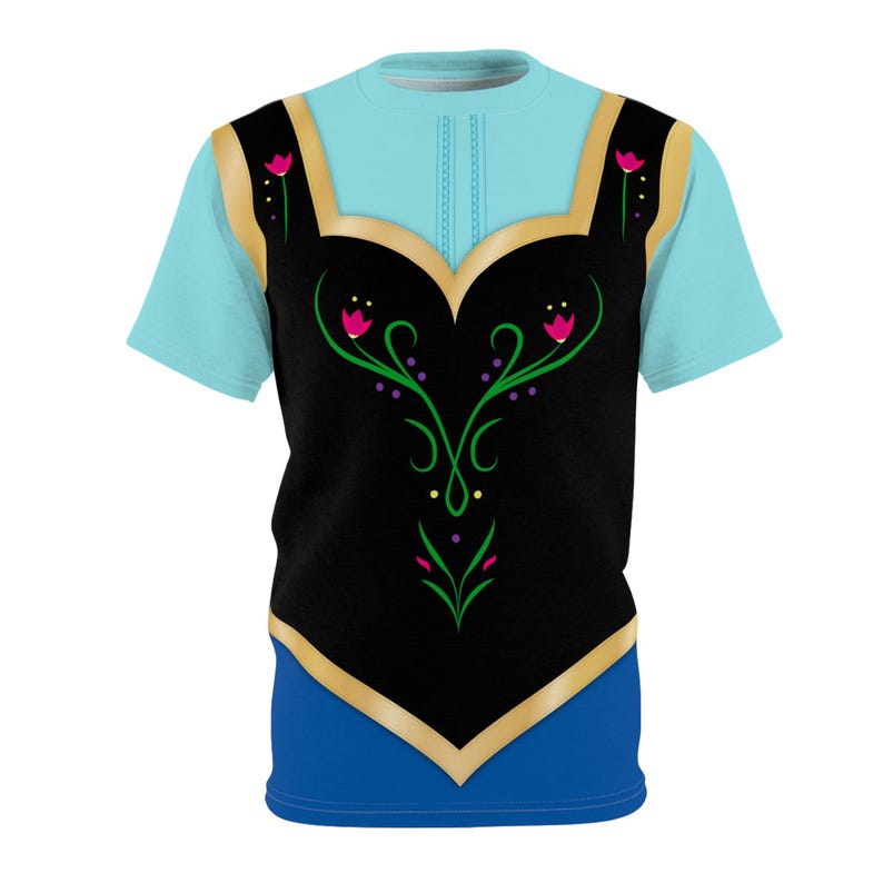 Classic Anna T-Shirt | Frozen Inspired Lightweight Costume T-Shirt For Women, Unisex S-XXXL