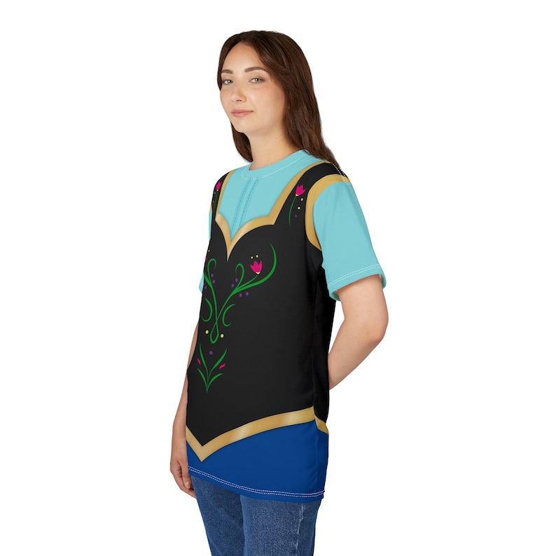 Classic Anna T-Shirt | Frozen Inspired Lightweight Costume T-Shirt For Women, Unisex S-XXXL