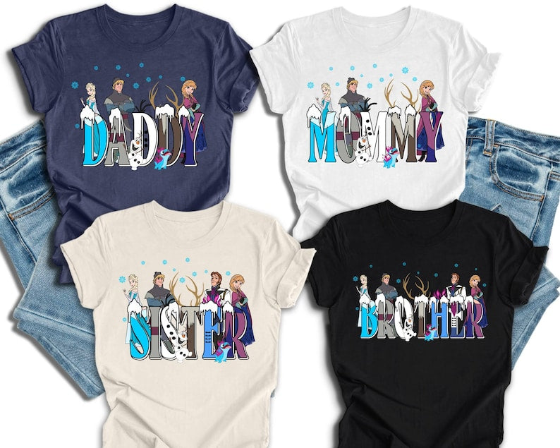 Frozen Family Matching Shirts | Fun Ice Adventure Tees product image 1
