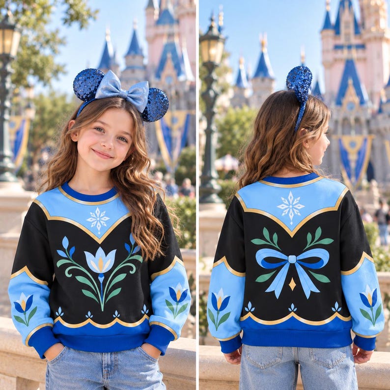 Frozen Family Matching Outfits, Elsa Anna Inspired Dress product image 8