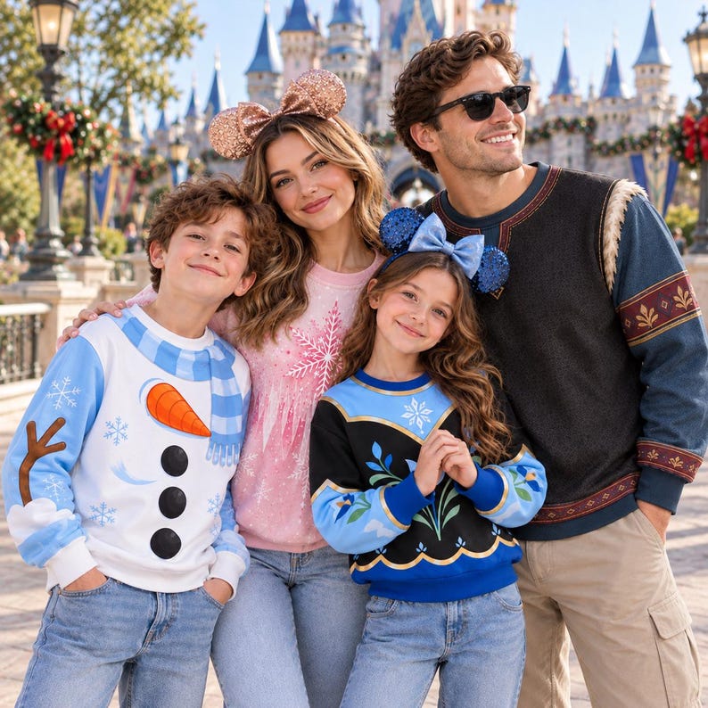 Frozen Family Matching Outfits, Elsa Anna Inspired Dress product image 9