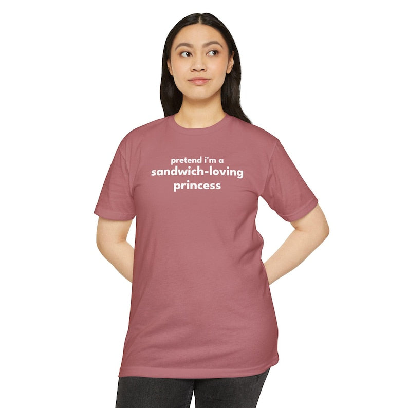 Frozen | Disney Family Shirt | Anna | Sandwich-loving Princess | Minimalist Matching Theme Park Costume Shirt