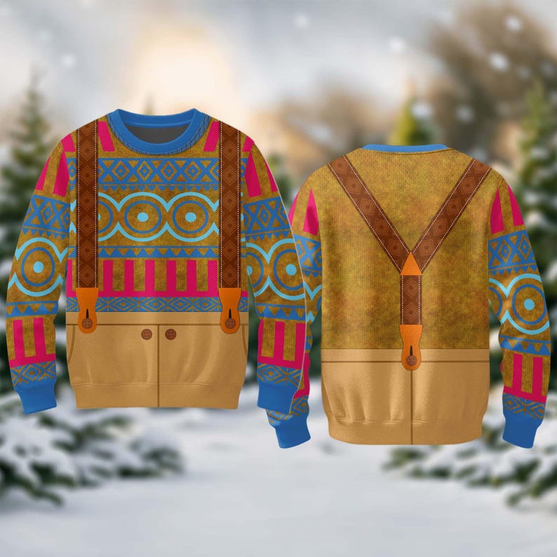 Frozen Oaken Christmas Costume Sweater, Hoodie, Wandering product image 1