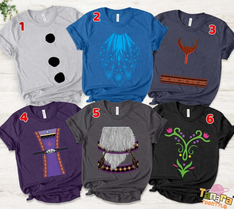 Disneybound Frozen Shirt, Birthday Disney Family Shirts product image 1