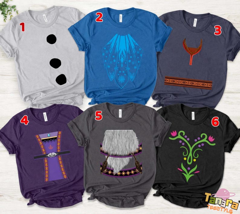 Disneybound Frozen Shirt, Birthday Disney Family Shirts product image 1