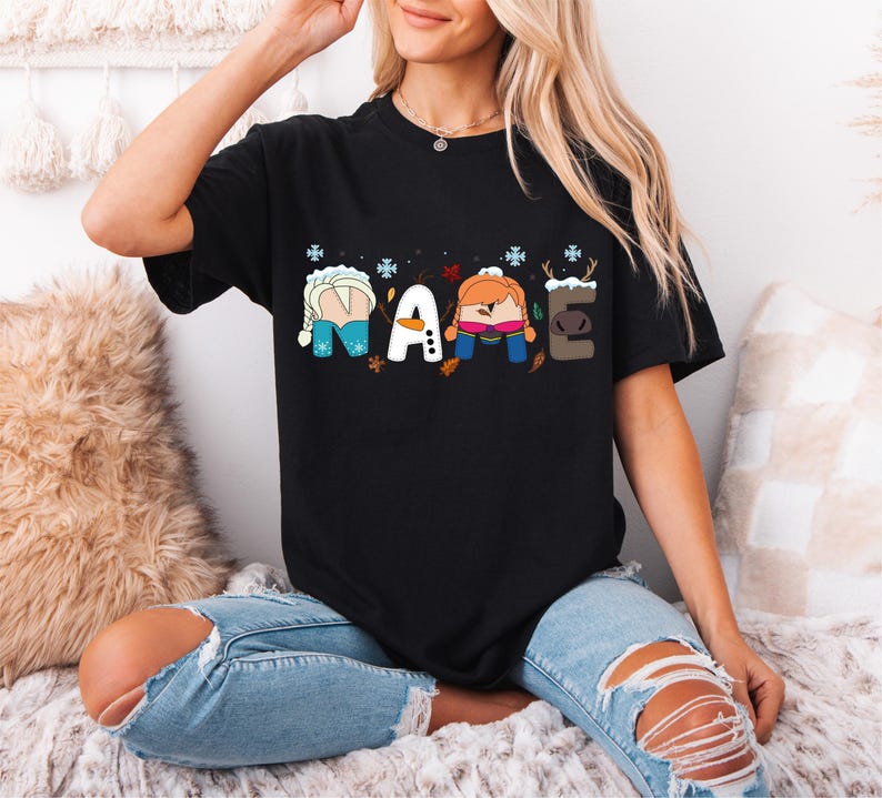 Disney Frozen T-Shirt, Custom Princess Name Shirt, Anna product image 5