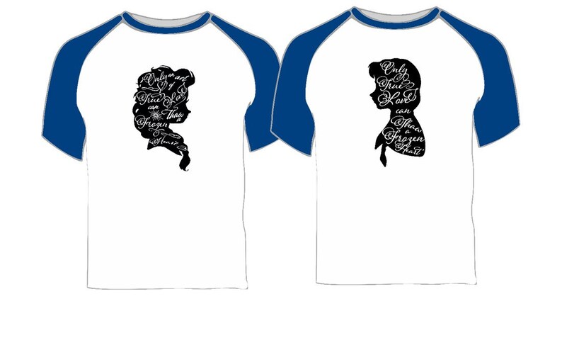 Disney Shirt FROZEN ANNA and ELSA Vacation Group Shirts product image 1