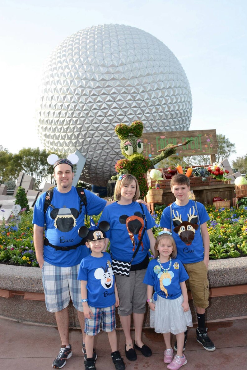 Disney World Shirt FROZEN Vacation Group Shirts Matching product image 2