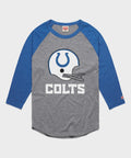 Indianapolis Colts Big Helmet Raglan product image 1