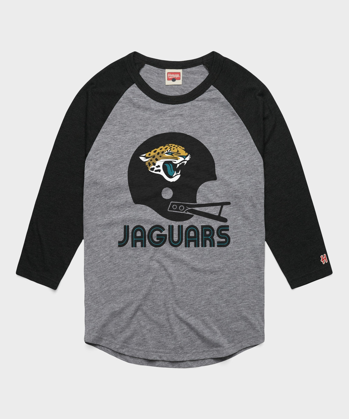 Jacksonville Jaguars Big Helmet Raglan product image 1