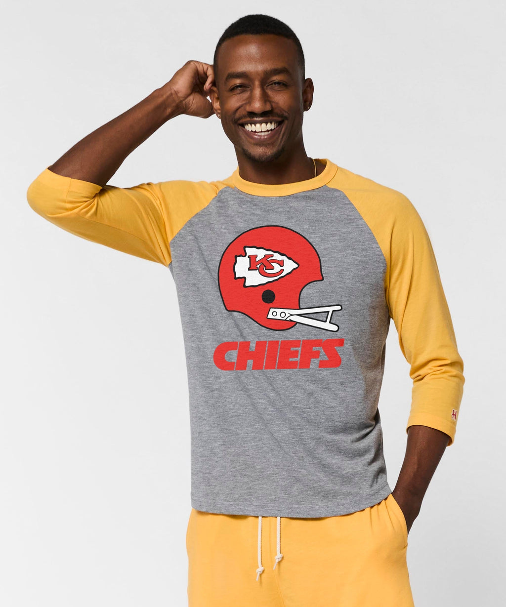 Kansas City Chiefs Big Helmet Raglan product image 3