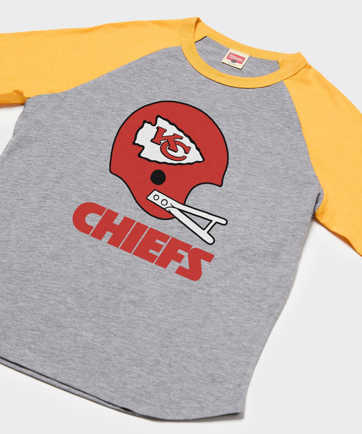 Kansas City Chiefs Big Helmet Raglan product image 2
