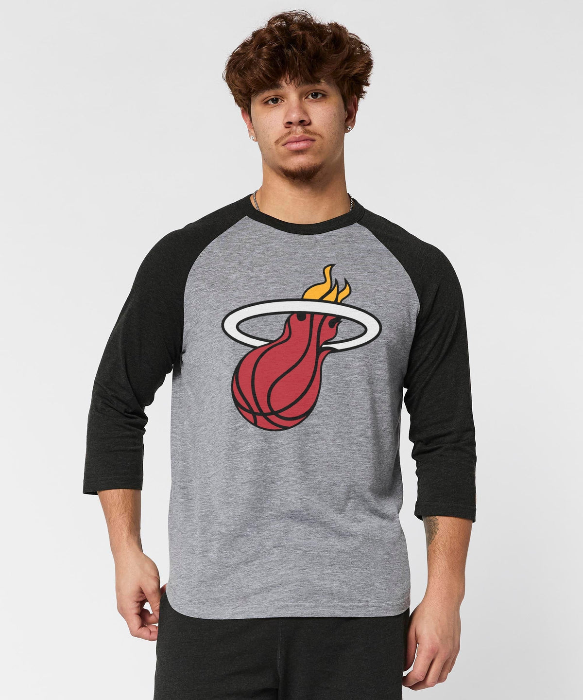 Miami Heat Logo Raglan product image 3
