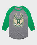 Milwaukee Bucks Logo Raglan product image 1