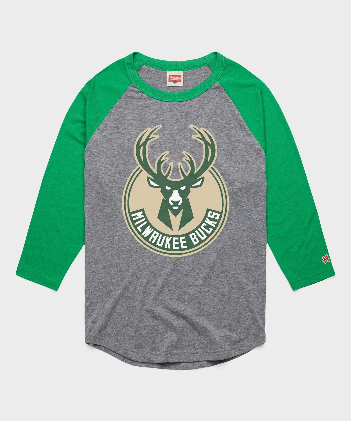 Milwaukee Bucks Logo Raglan product image 1