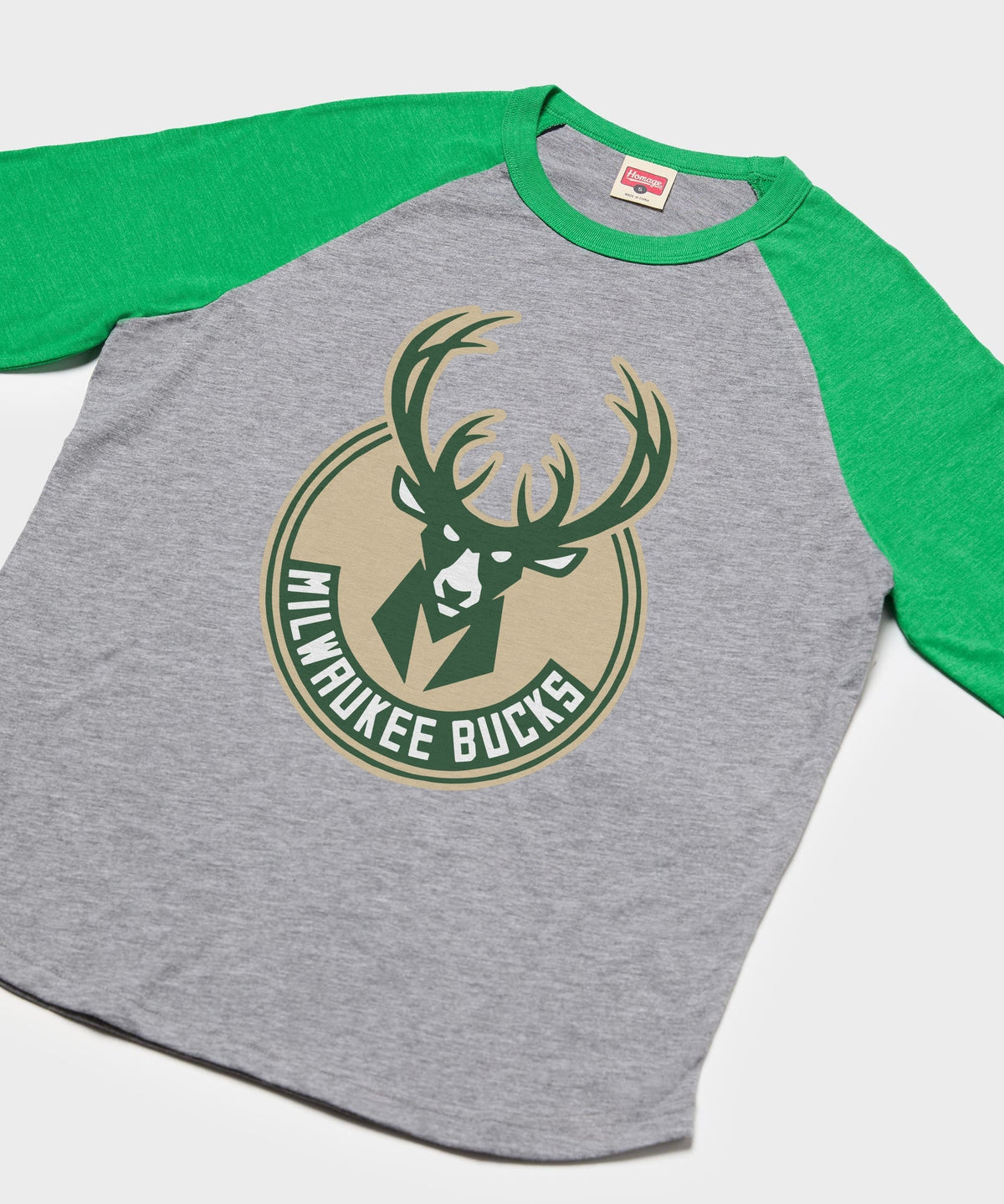 Milwaukee Bucks Logo Raglan product image 2