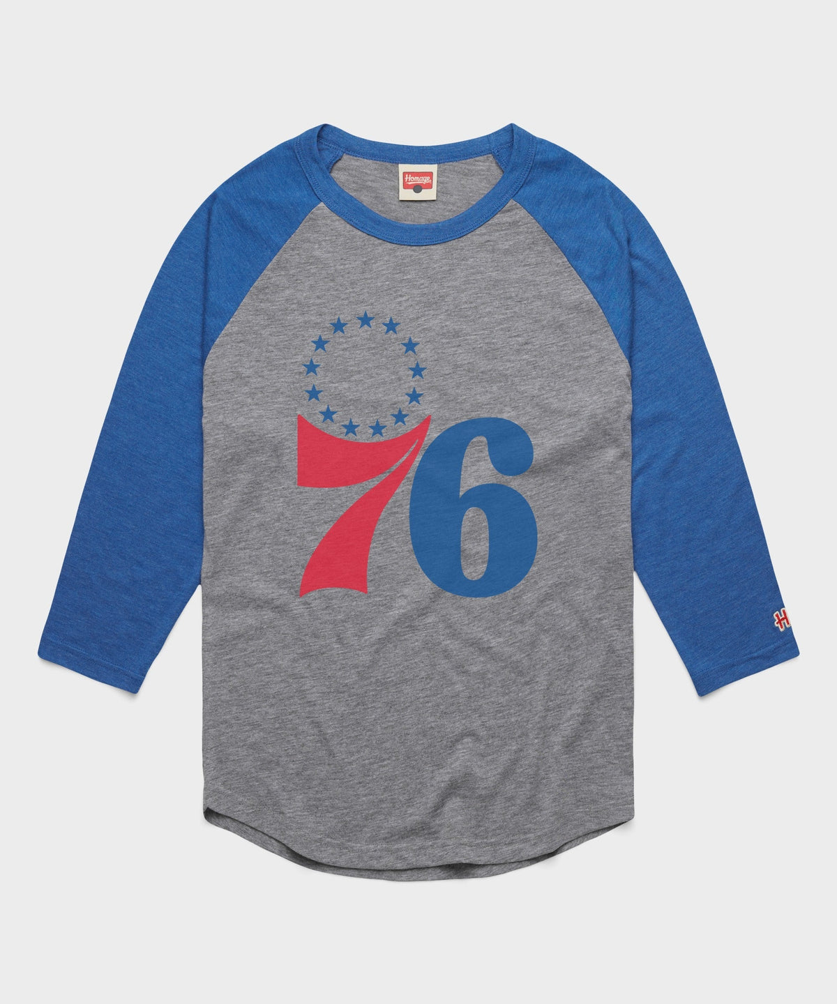 Philadelphia 76ers Logo Raglan product image 1