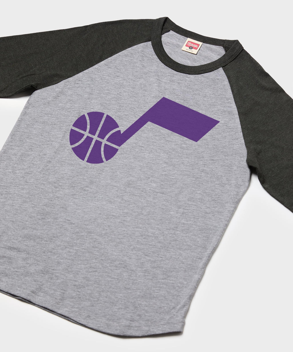 Utah Jazz Logo Raglan product image 2