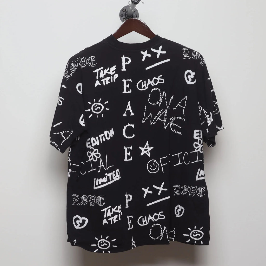 Vintage 1990s Graffiti Art "Chaos & Peace" All Over Print product image 2
