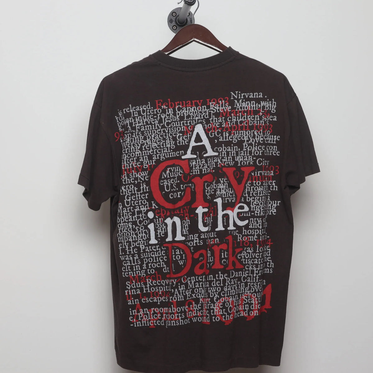 Vintage 1990s Kurt Cobain "A Cry in the Dark" Memorial product image 2