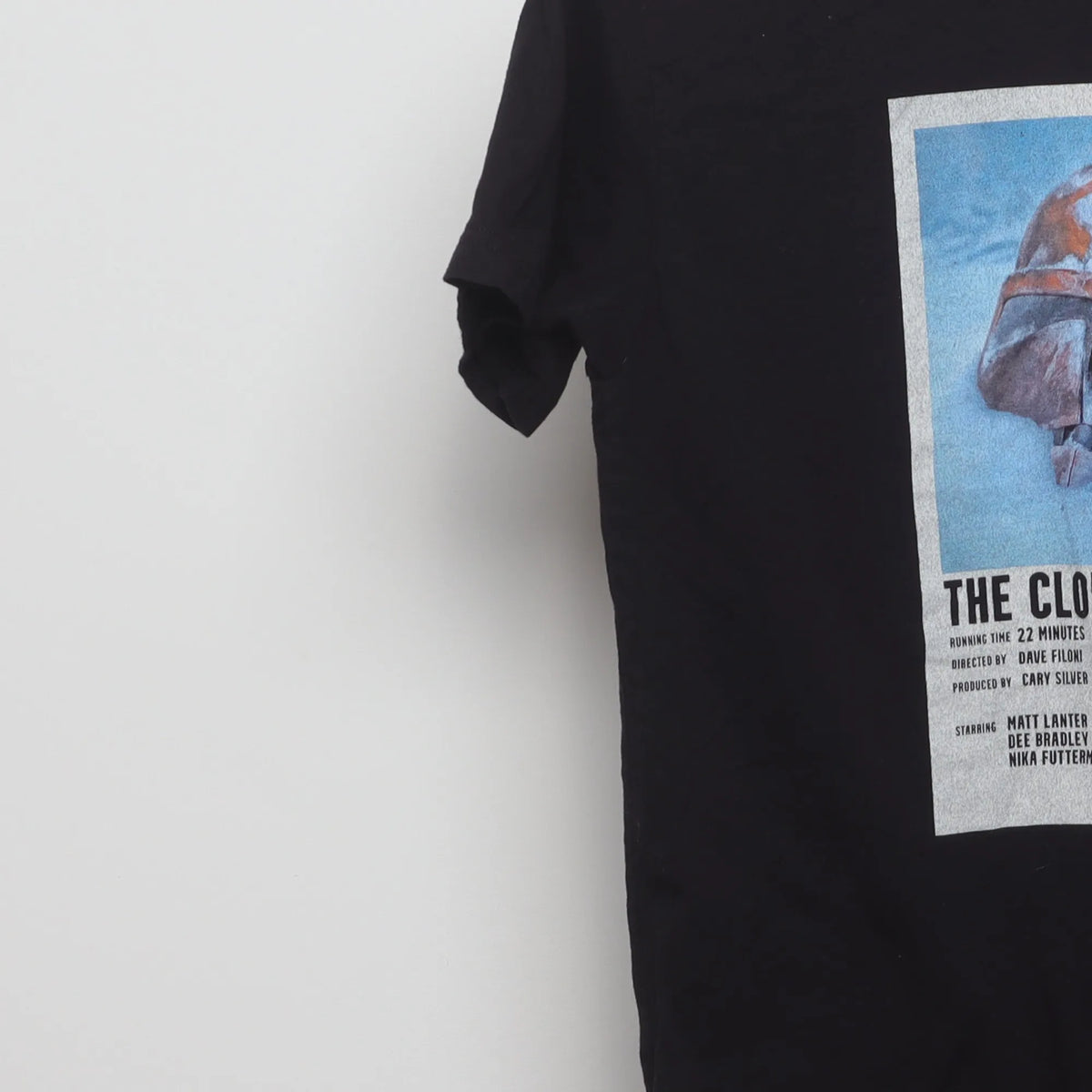 Vintage 2000s Star Wars Clone Wars Movie Poster Tee S
