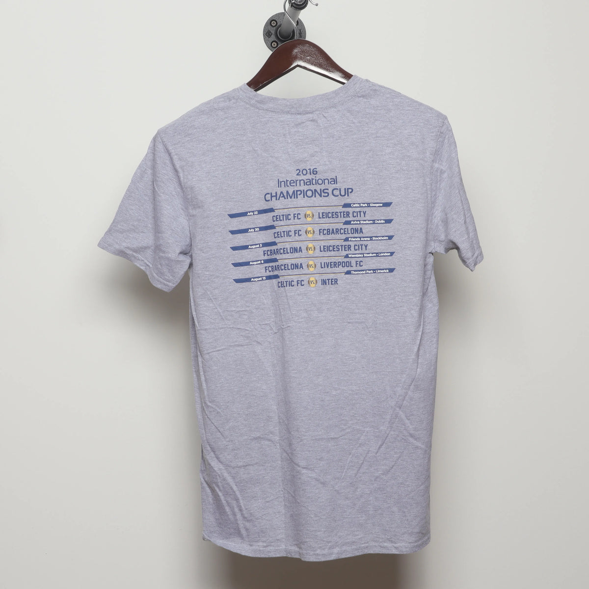 Vintage 2010s Champions Cup Soccer Match T-Shirt M