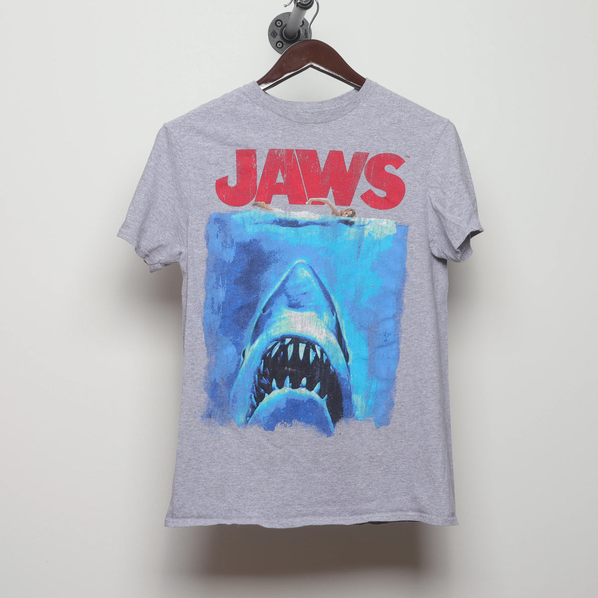Vintage JAWS Movie Poster Graphic T-Shirt M