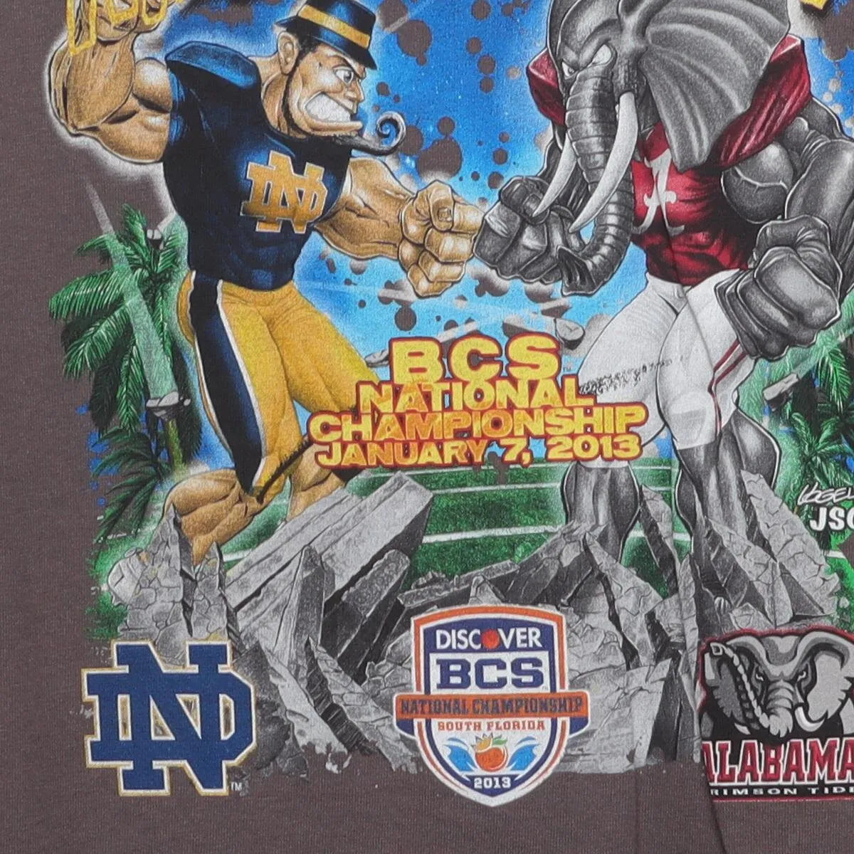 Vintage Modern BCS National Championship "Melee In Miami" product image 3