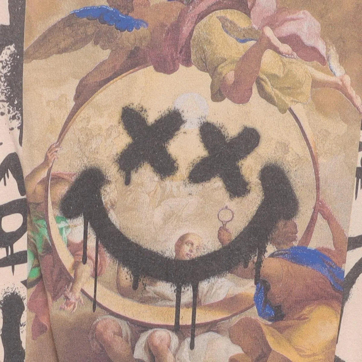 Vintage Modern NEON NIGHTS "Los Angeles Graffiti Smiley" product image 3