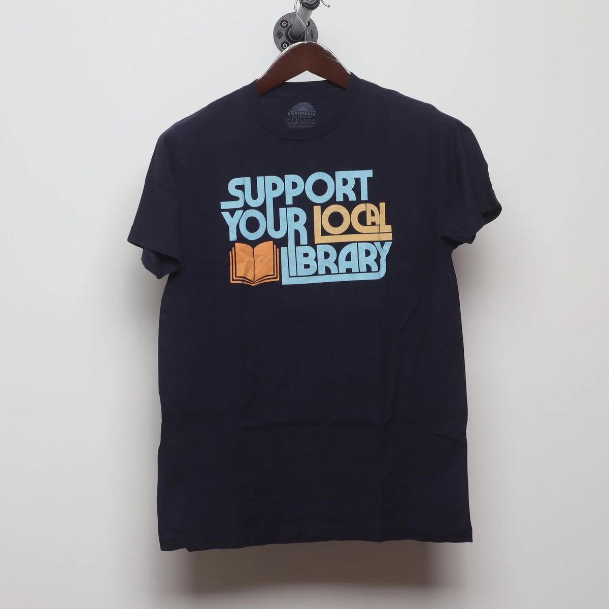 Vintage Modern Royal Apparel "Support Your Local Library" product image 1