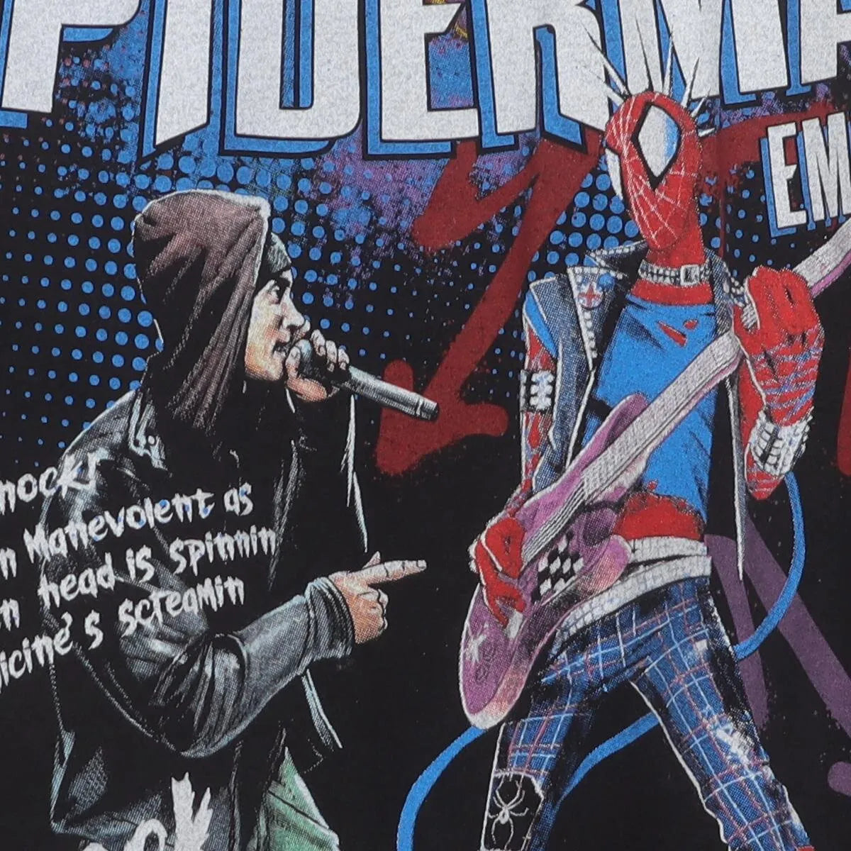 Vintage Y2K Eminem & Spider-Man "Marvel Comics Bootleg Rap product image 3