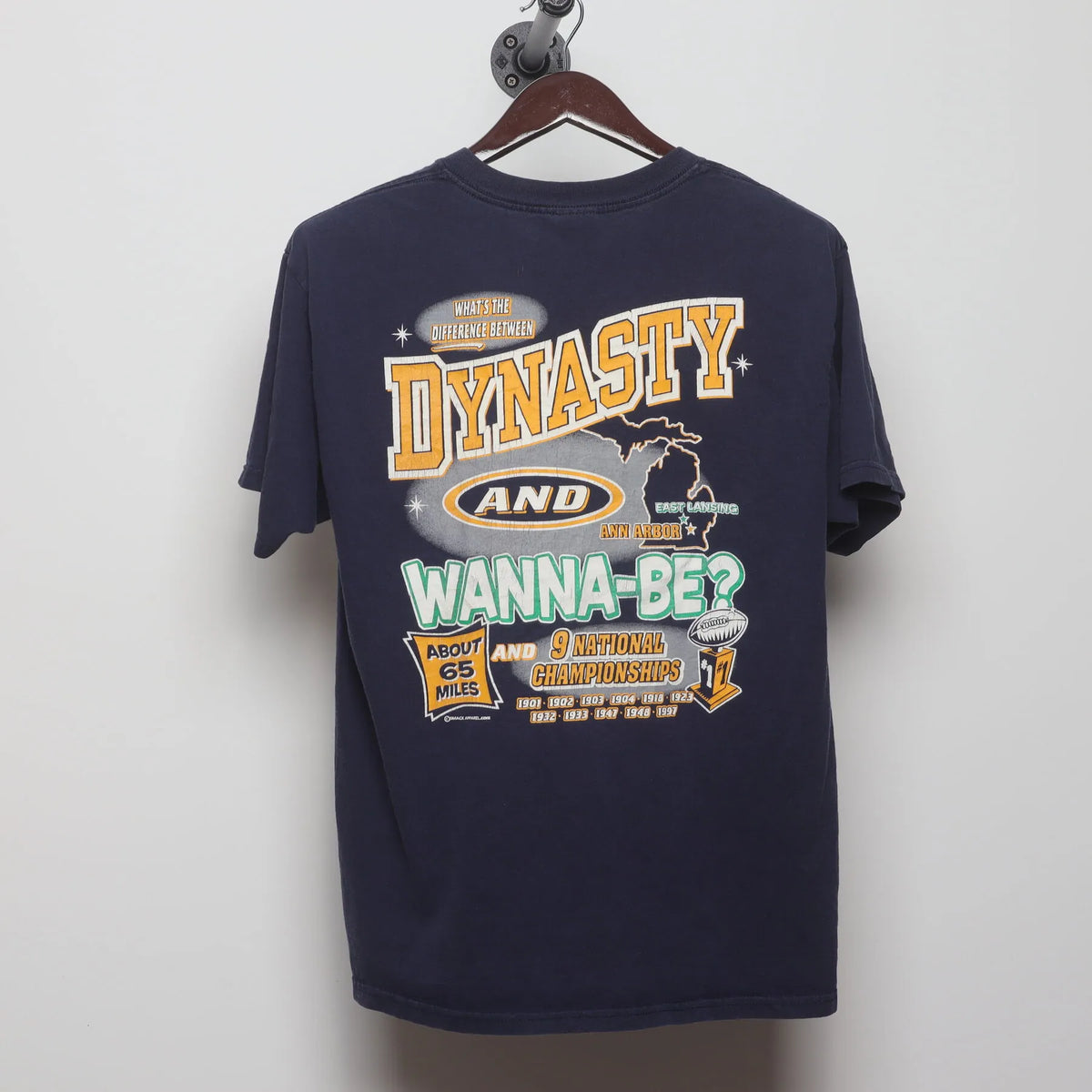Vintage Y2K University of Michigan "Dynasty vs Wanna-Be" product image 2