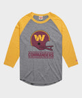 Washington Commanders Big Helmet Raglan product image 1