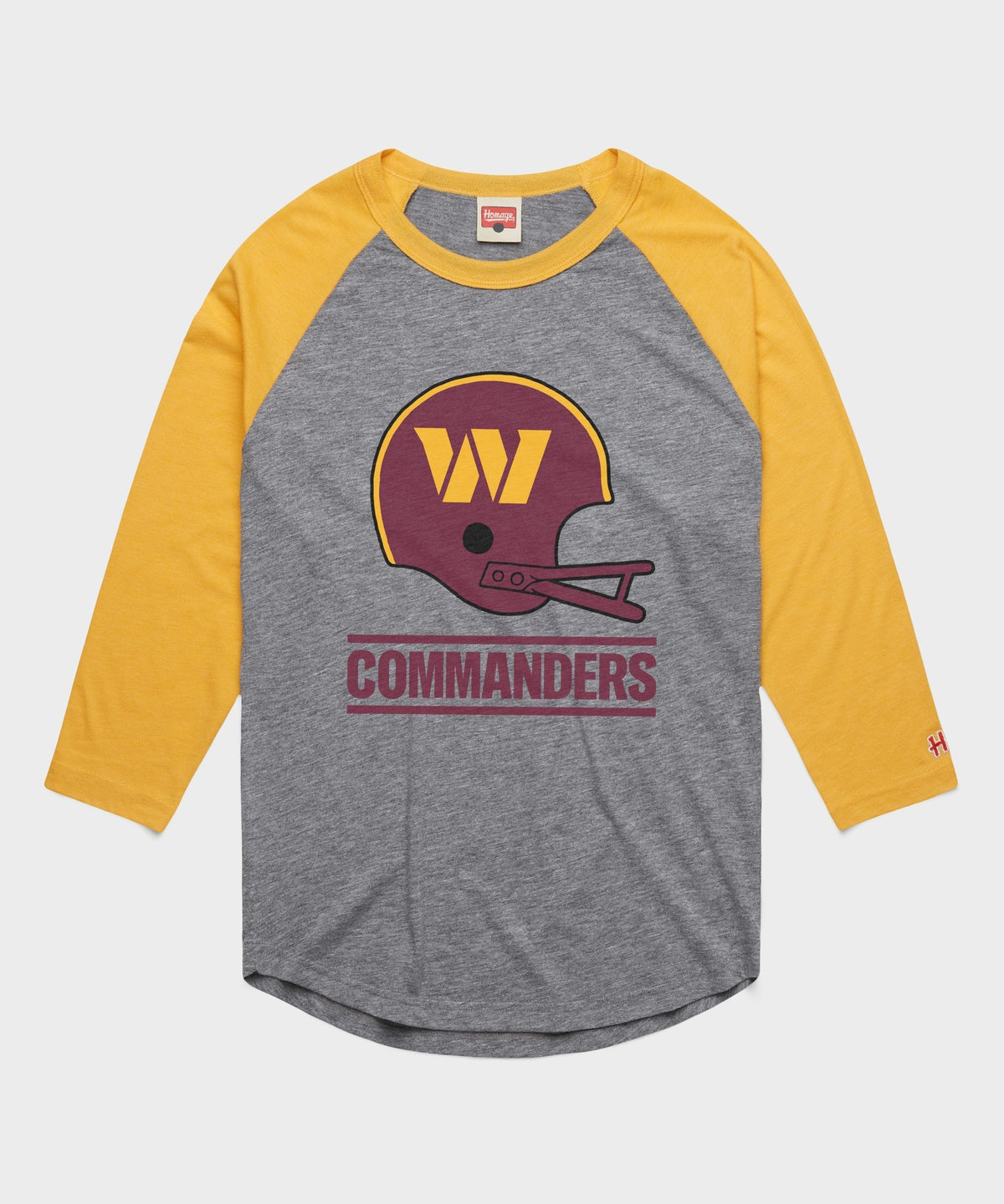 Washington Commanders Big Helmet Raglan product image 1