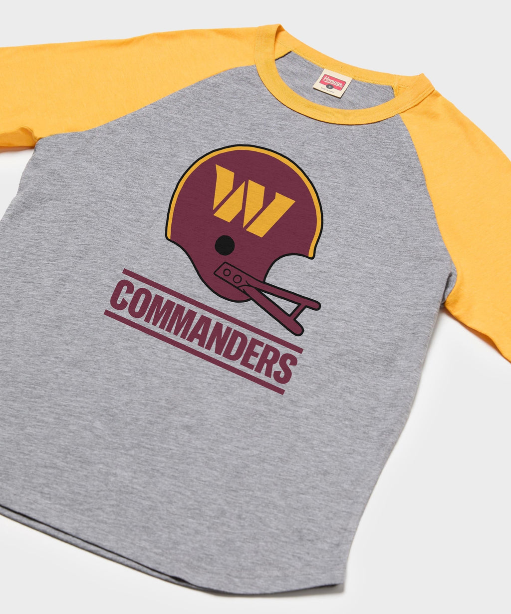 Washington Commanders Big Helmet Raglan product image 2