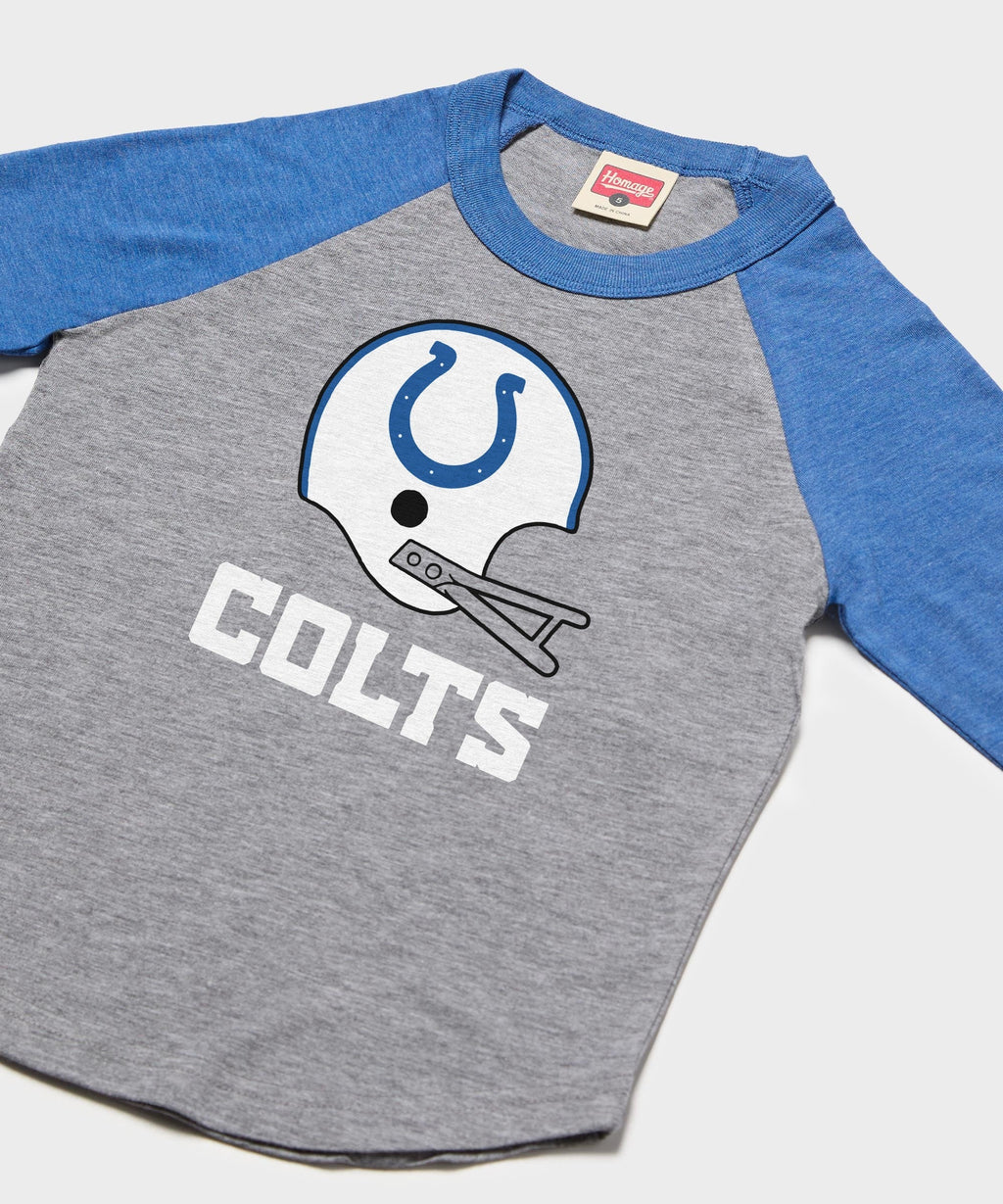 Youth Indianapolis Colts Big Helmet Raglan product image 2